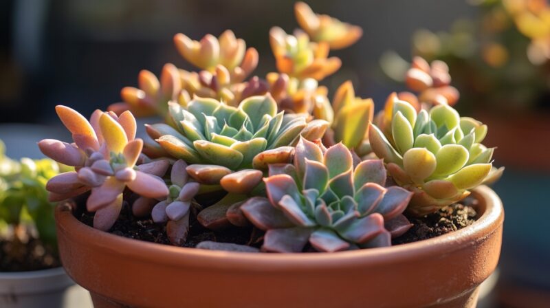 Signs of Too Much or Too Little Sun - Succulents care